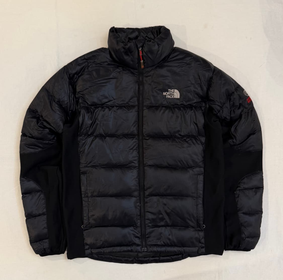 노스페이스 800필 일본판 하이브리드 경량패딩 블랙 상품이미지1