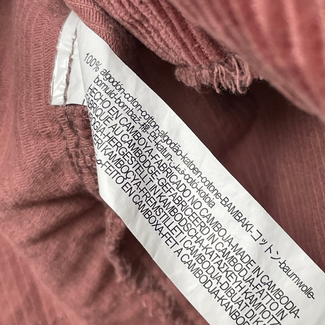 [중고] 자라 코듀로이 셔츠 자켓 USA M 상품이미지4