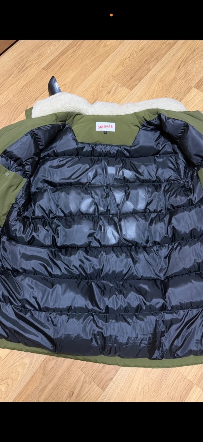 커스텀멜로우 퍼 롱다운 80% 95/올리브 상품이미지5