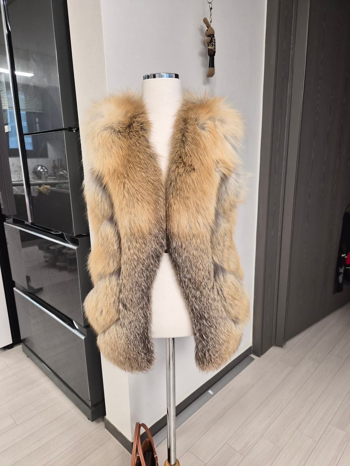 [SAGA FURS] 프리미엄 천연 폭스 퍼 베스트 (사가폭스) 상품이미지2