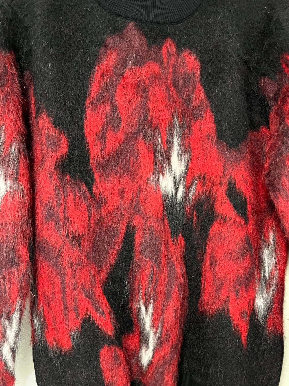 지방시 니트 XS 레드 모헤어니트 상품이미지6