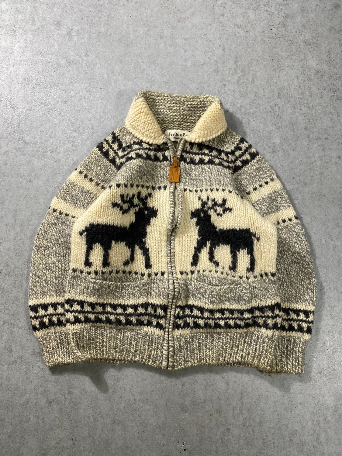 [L] Two Ocean Pass 재패니즈 빈티지 코위찬 집업  상품이미지3