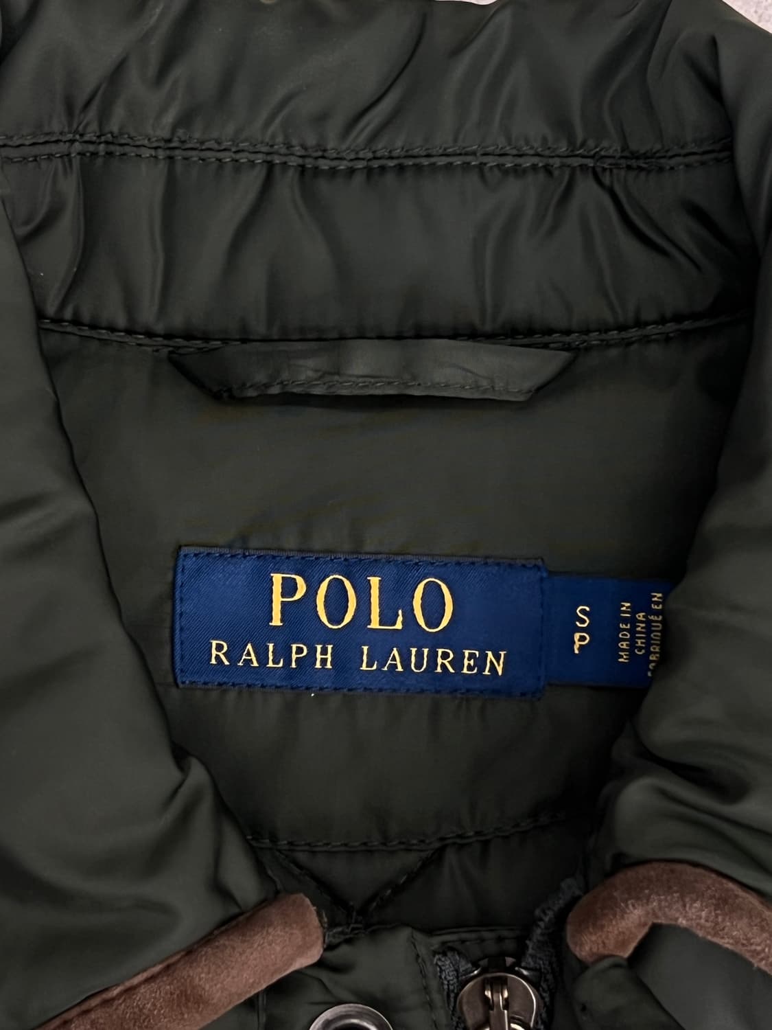 폴로 랄프로렌 카키 퀼팅 자켓 상품이미지7