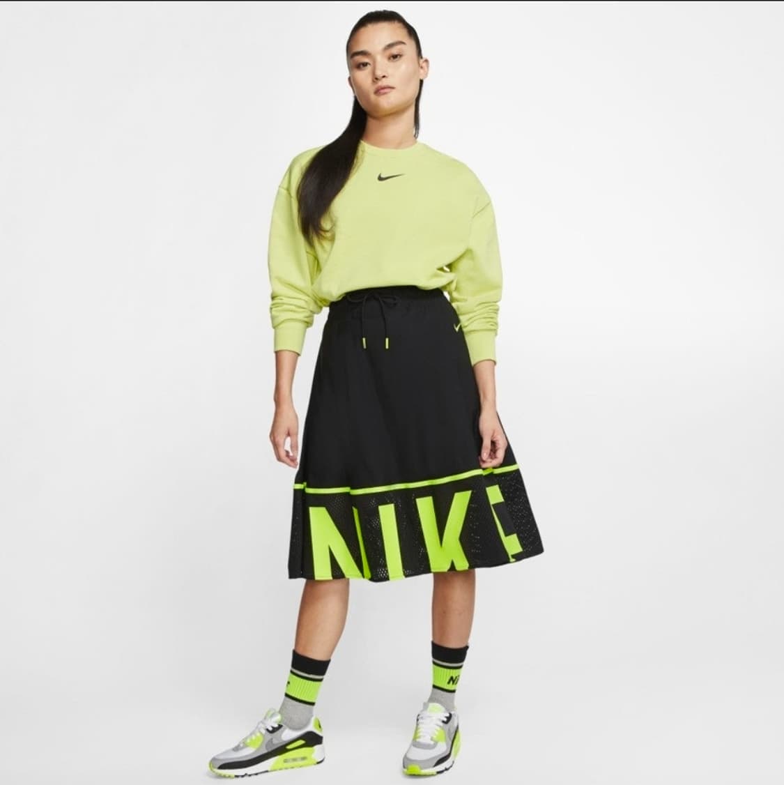 나이키 NSW 메쉬 스커트 L 상품이미지1