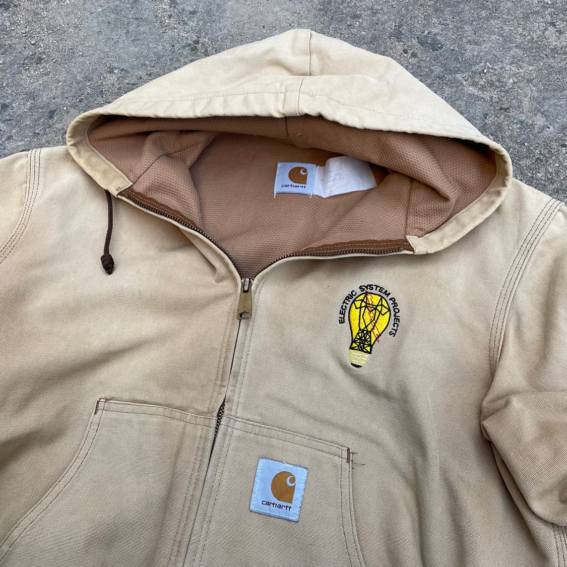 칼하트 후드 워크자켓 상품이미지4