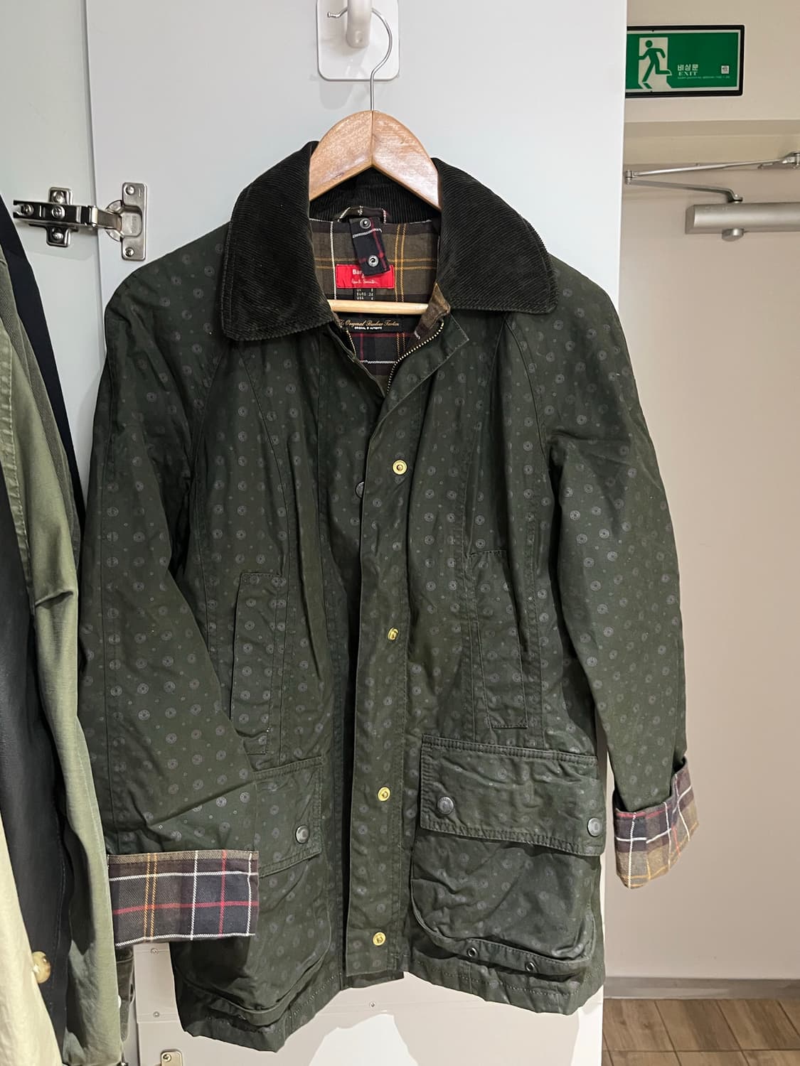 Barbour x Paul Smith 바버 자켓 상품이미지2