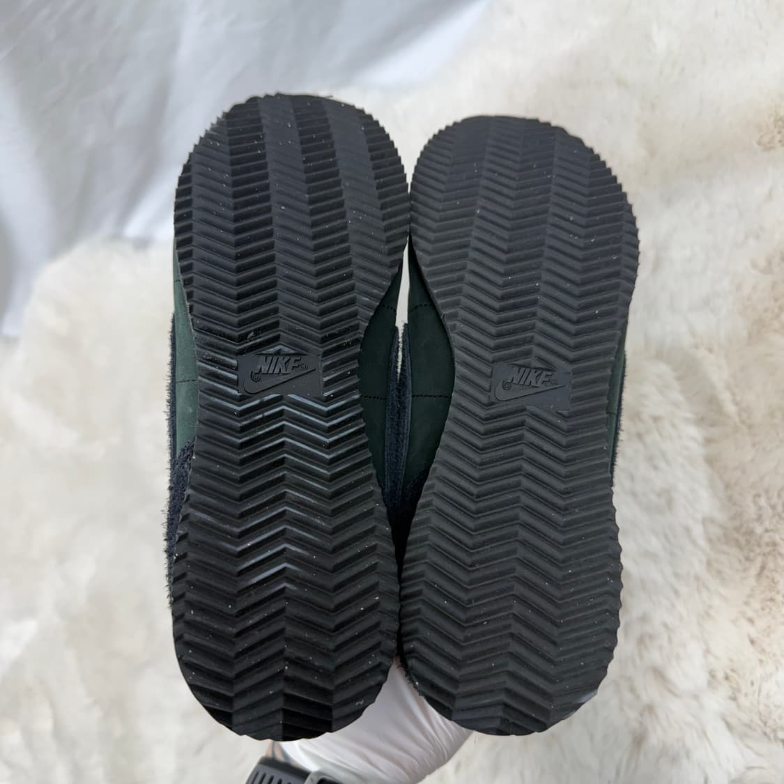 255) 나이키 우먼스 코르테즈 프리미엄 블랙 상품이미지6