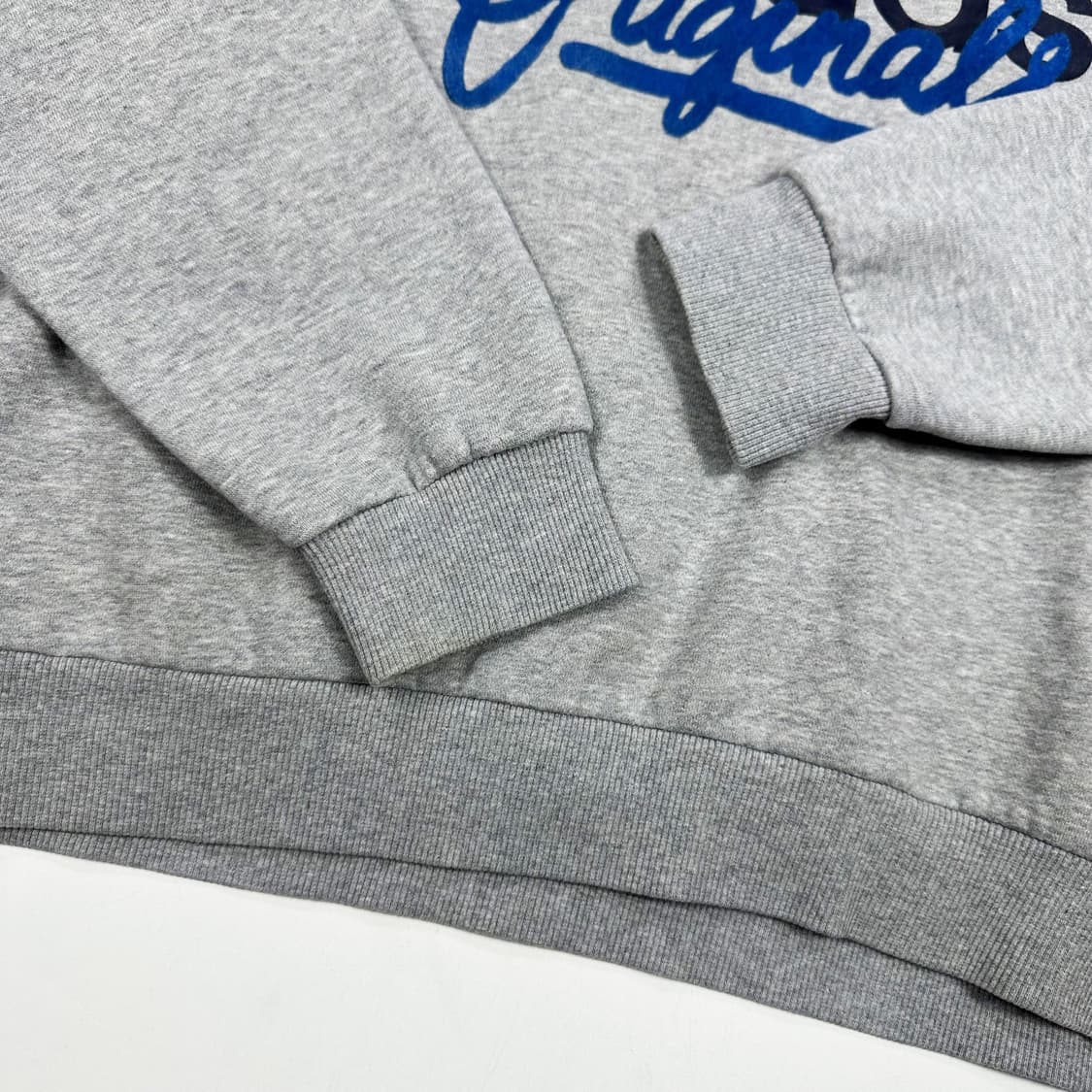 아디다스 트레포일 빅로고 그레이 맨투맨 (L) 상품이미지4