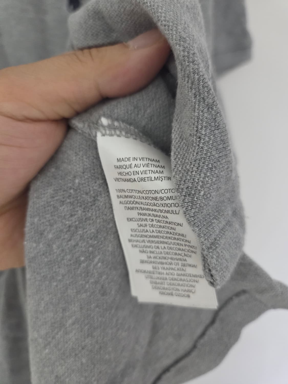 폴로랄프로렌 그레이 반팔카라티(95사이즈) 상품이미지6