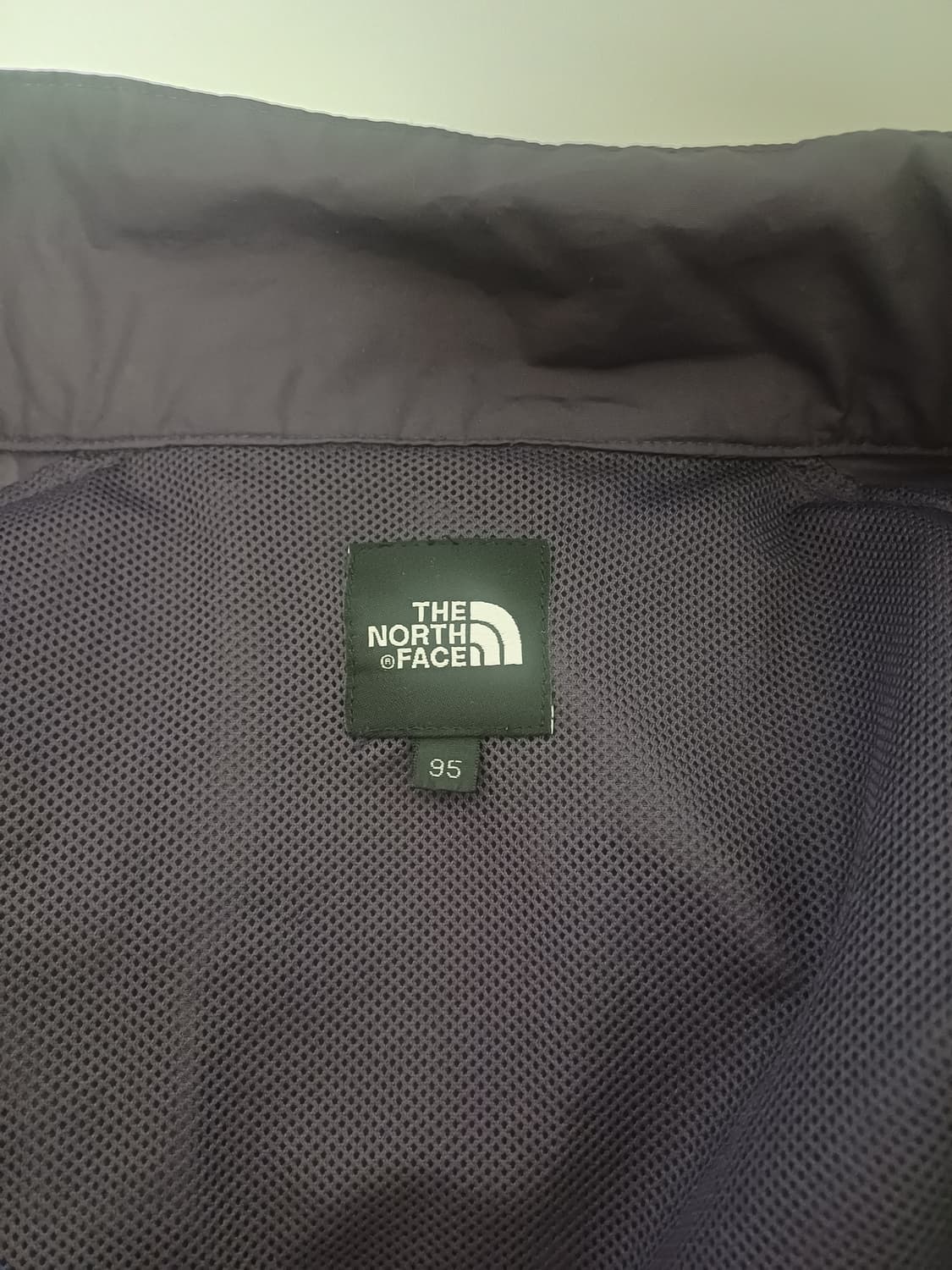 [Vintage] 노스페이스 올드스쿨 투톤 윈드브레이커 (퍼플/다크그린) 상품이미지4