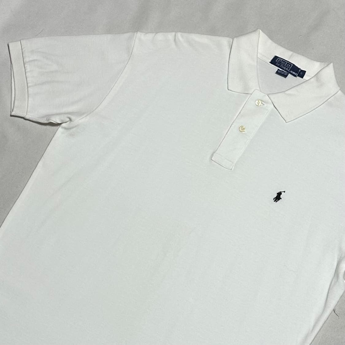 S 폴로랄프로렌 화이트 카라반팔티 상품이미지1