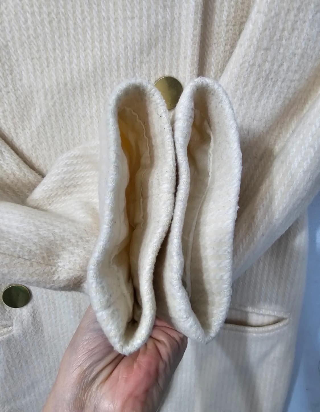 한섬 마쥬 더블 롱코트 ~55 상품이미지5