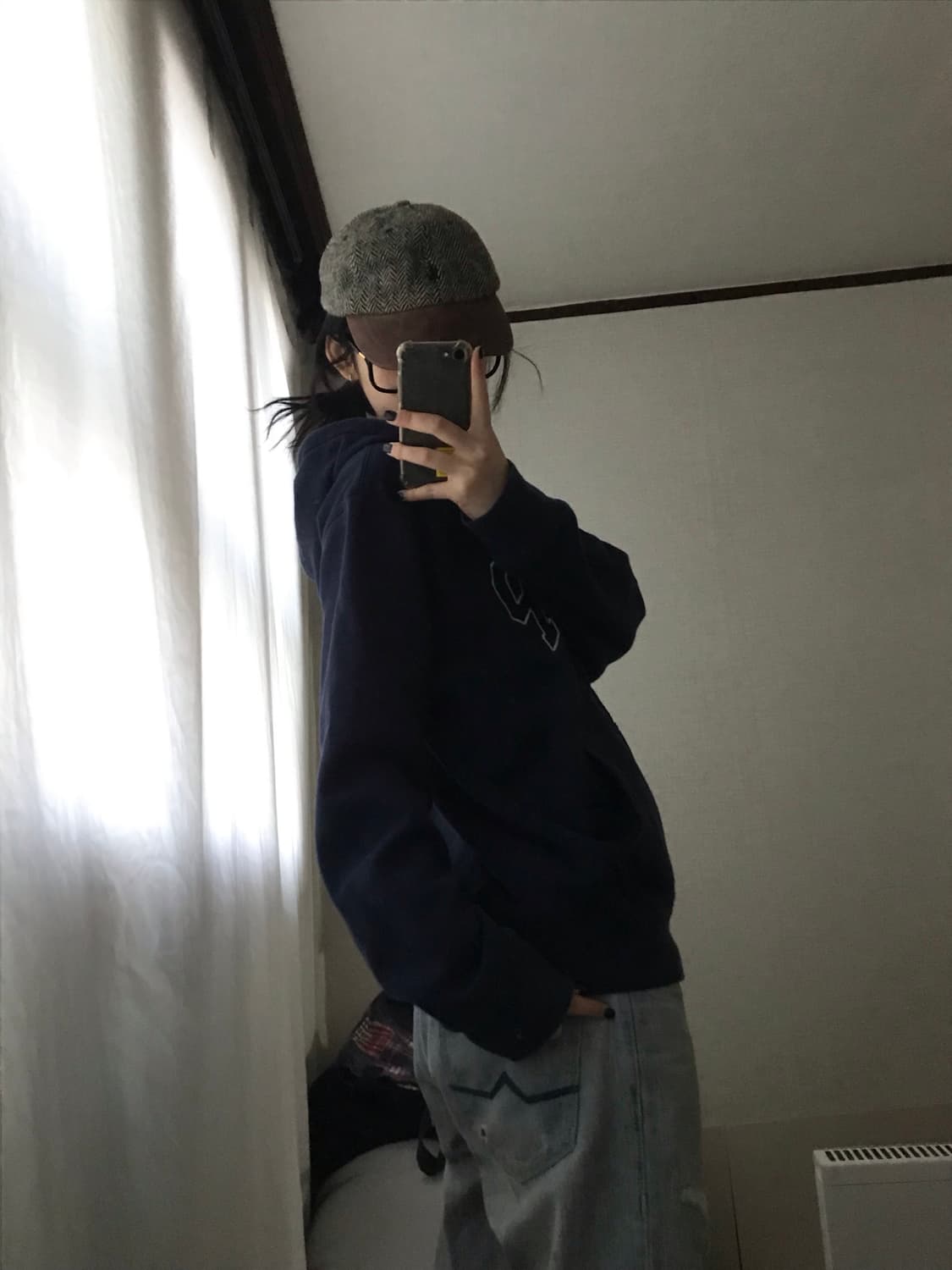 갭 네이비 후드집업 상품이미지5