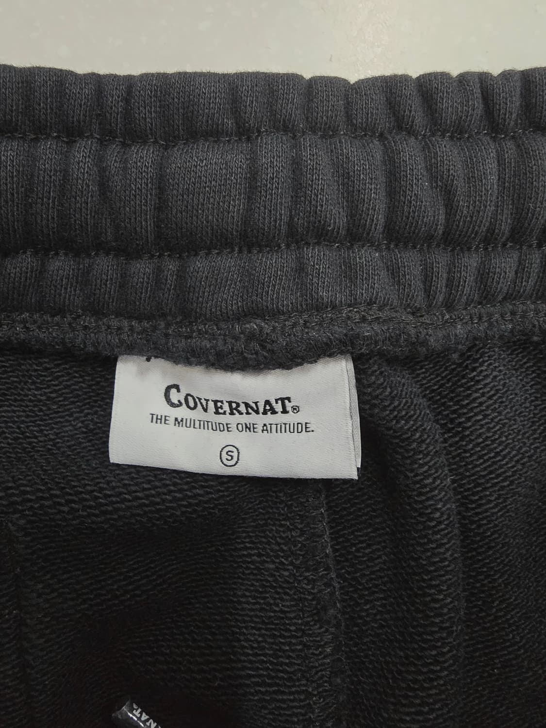 커버낫 블랙 조거 트레이닝 바지 상품이미지6