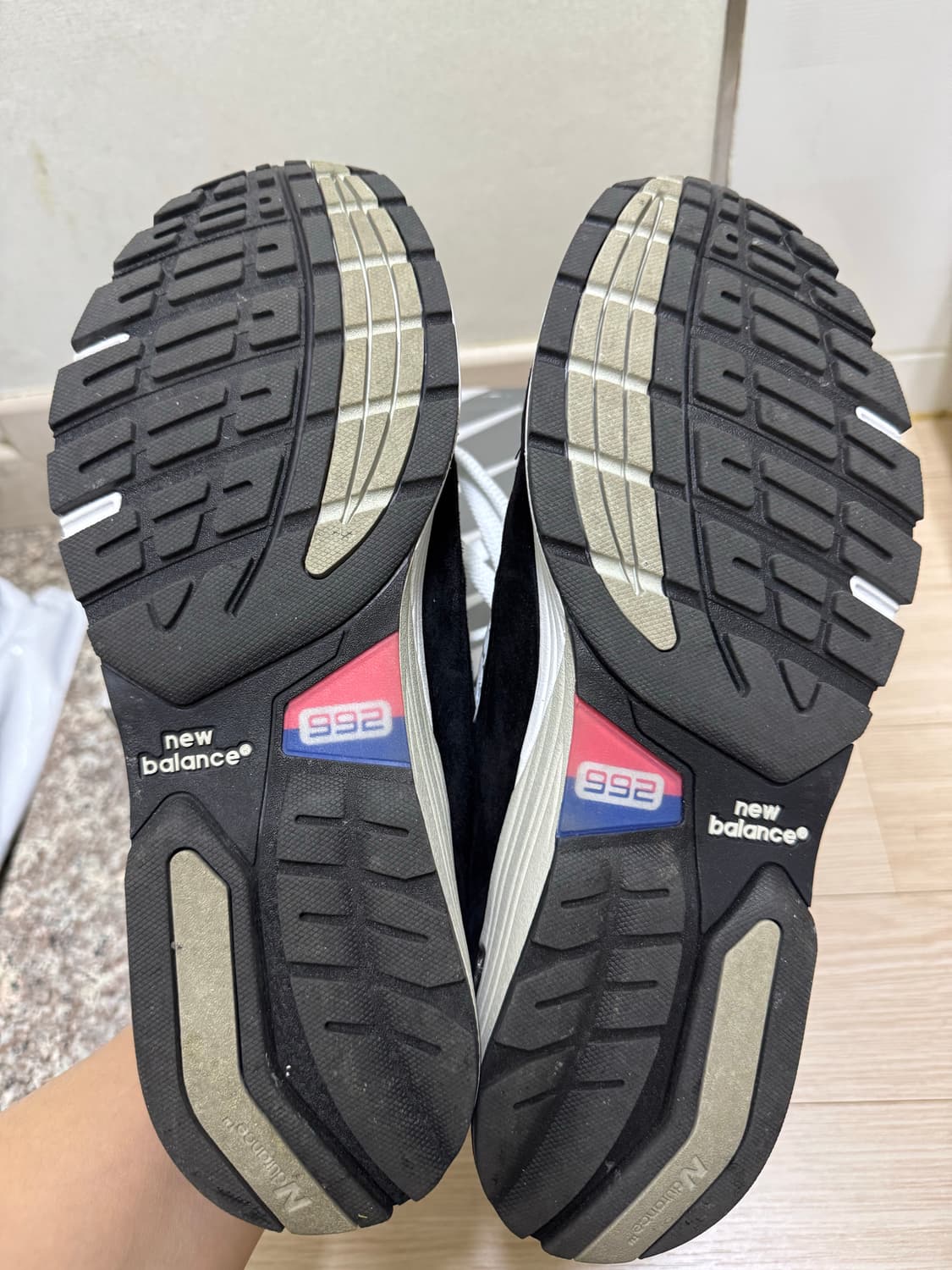 (270)뉴발란스 992 블랙/그레이 상품이미지5