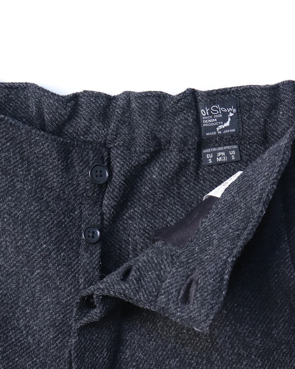 오어슬로우(Orslow) 울 트윌 프렌치워크 팬츠 상품이미지5