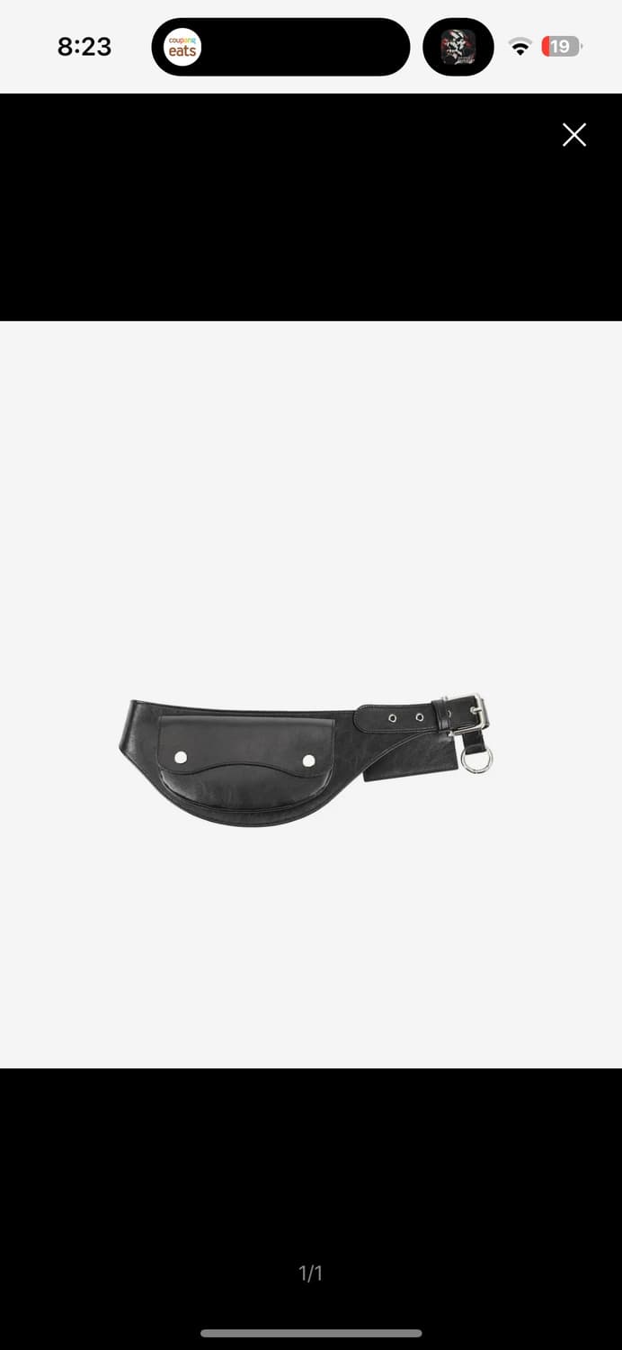 OSOI 오소이 POCKET BELT [WASHED BLACK] 상품이미지2