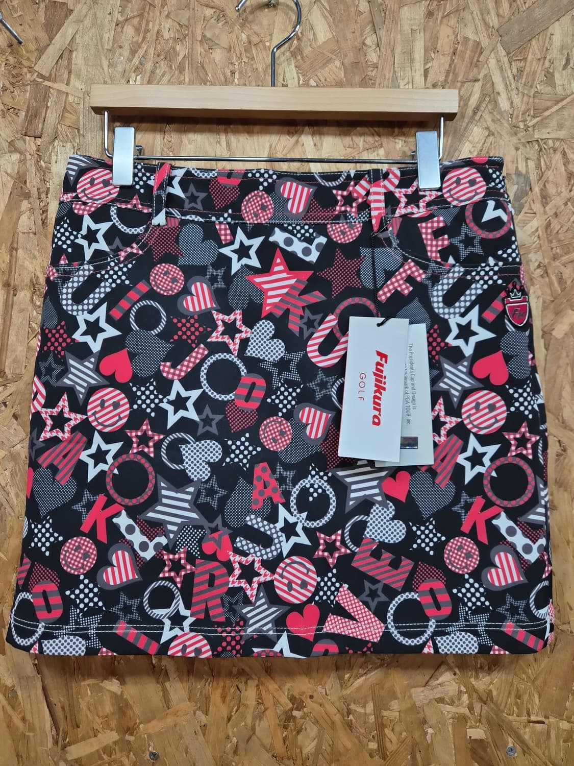 Fujikura Golf 키치 그래픽 스커트/ Y2K패턴/일본 골프웨어 상품이미지4