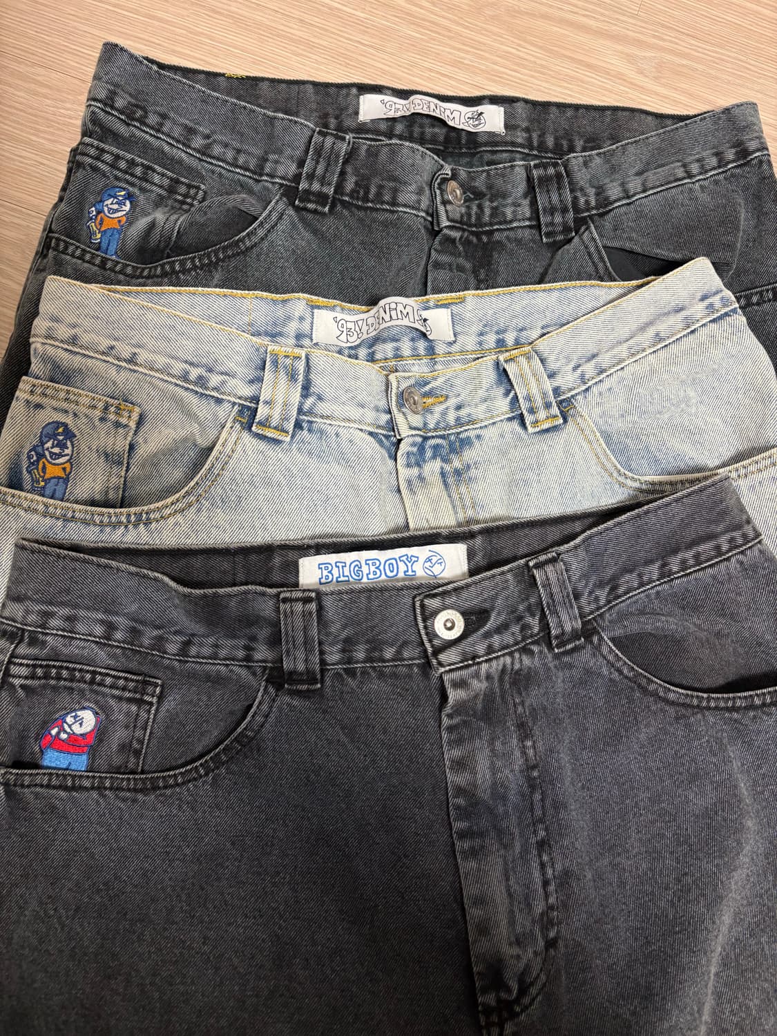 폴라스케이트 93데님 빅보이 싸게 일괄 판매합니다 상품이미지1