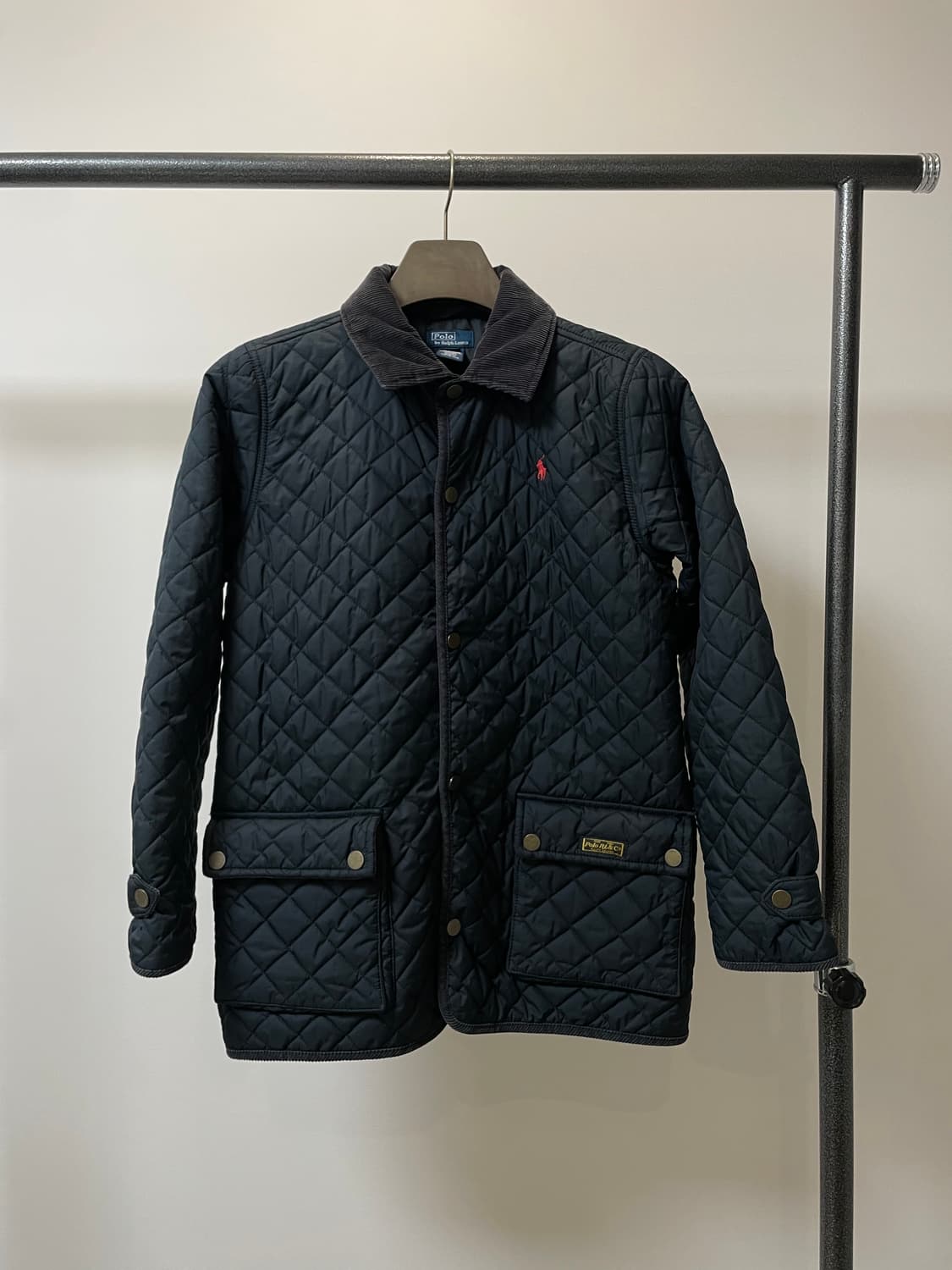 (보이즈 L) 폴로 랄프로렌 네이비 퀼팅 자켓 상품이미지1