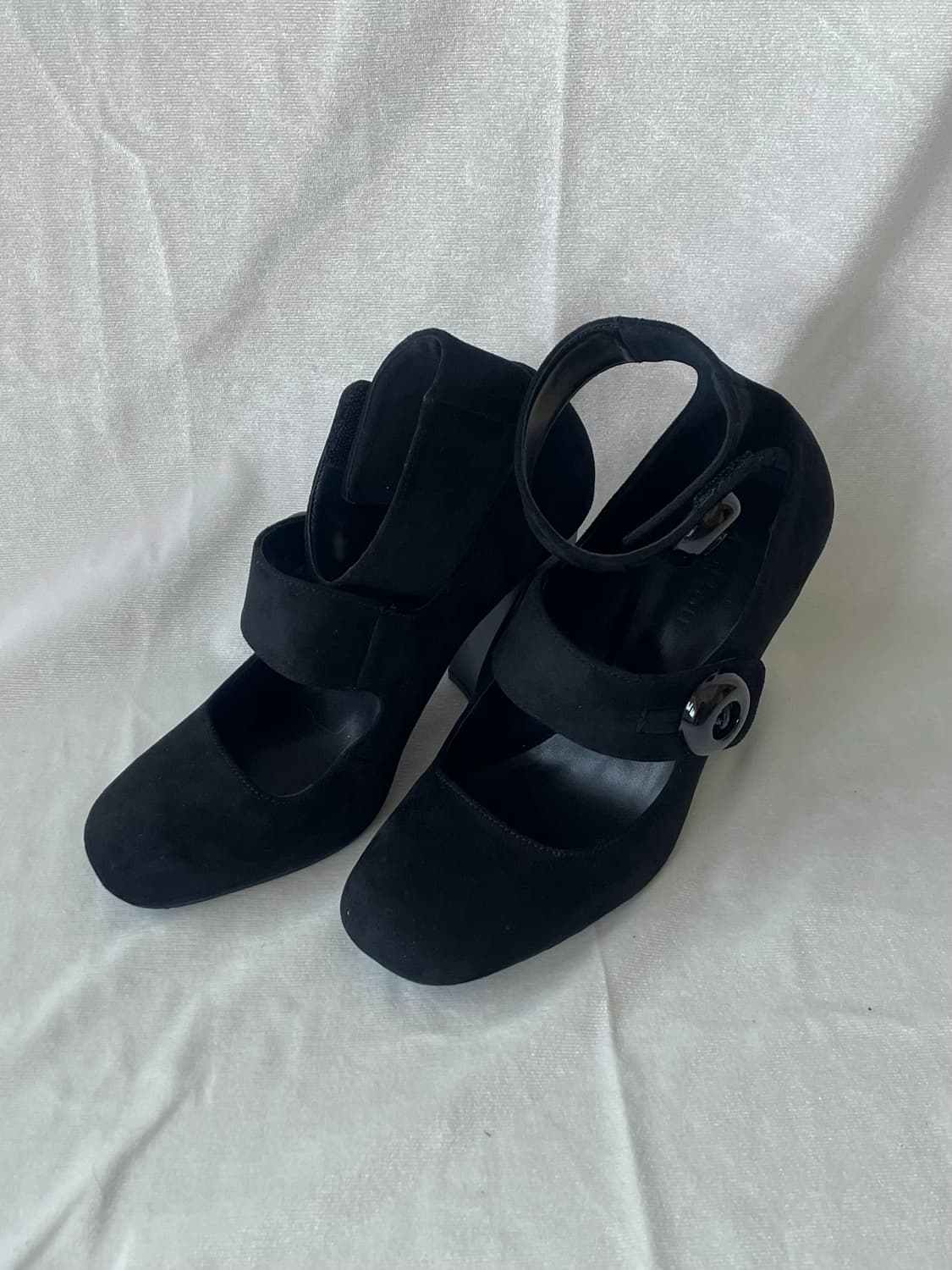 Black button mary jane shoes 상품이미지2