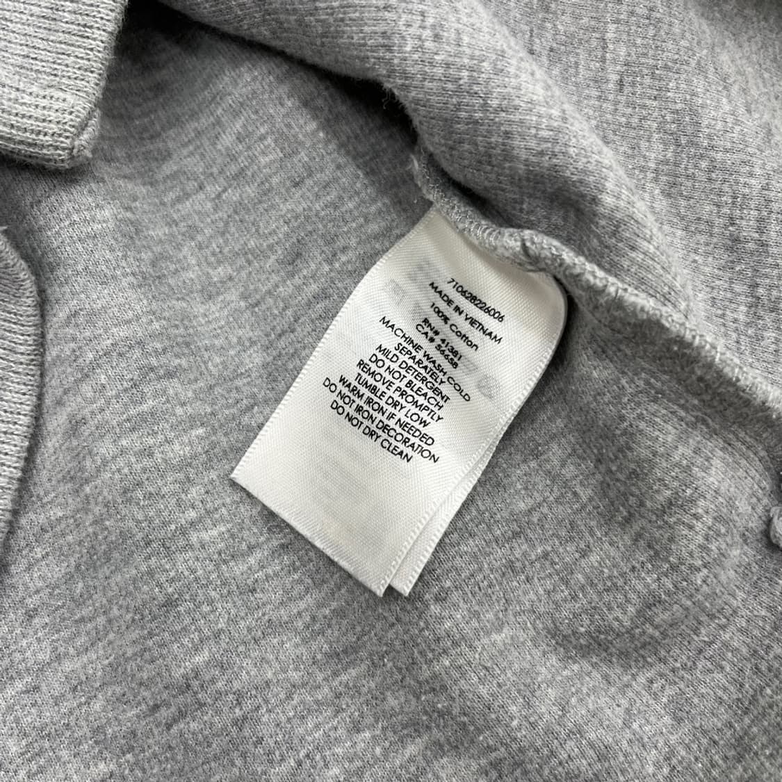 폴로 랄프로렌 네이비포니 그레이 반집업 S 상품이미지5