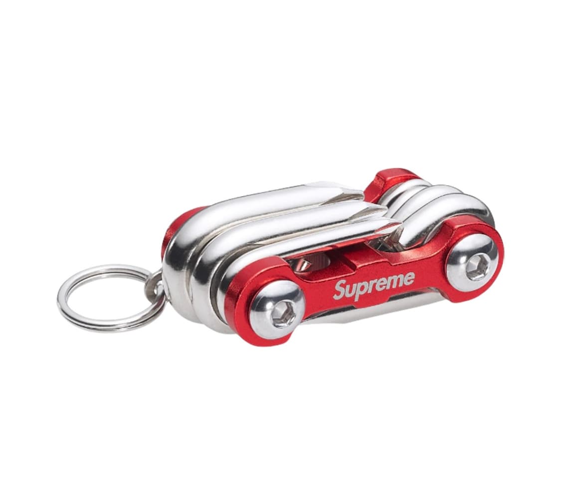 슈프림 x 치비 립 스크류 드라이버 키체인 키링 레드 - 25FW 상품이미지2