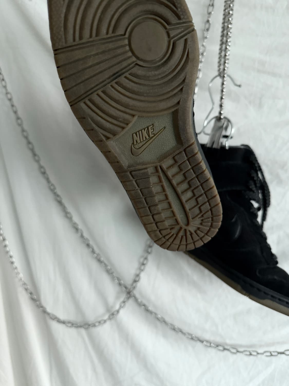 나이키 덩크 스카이하이 웨지힐 스니커즈 상품이미지3