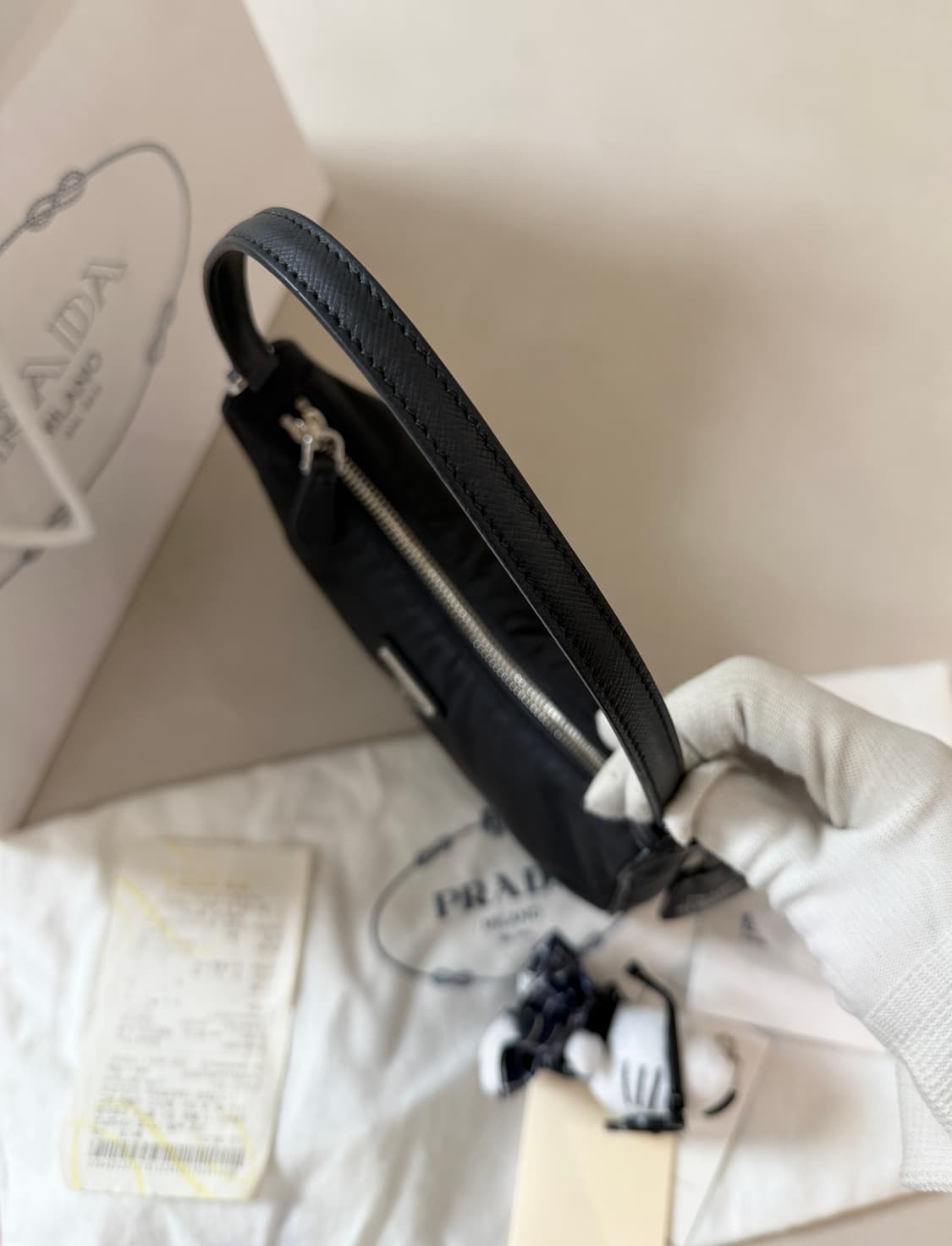 정품 프라다 리에디션 호보백  상품이미지6