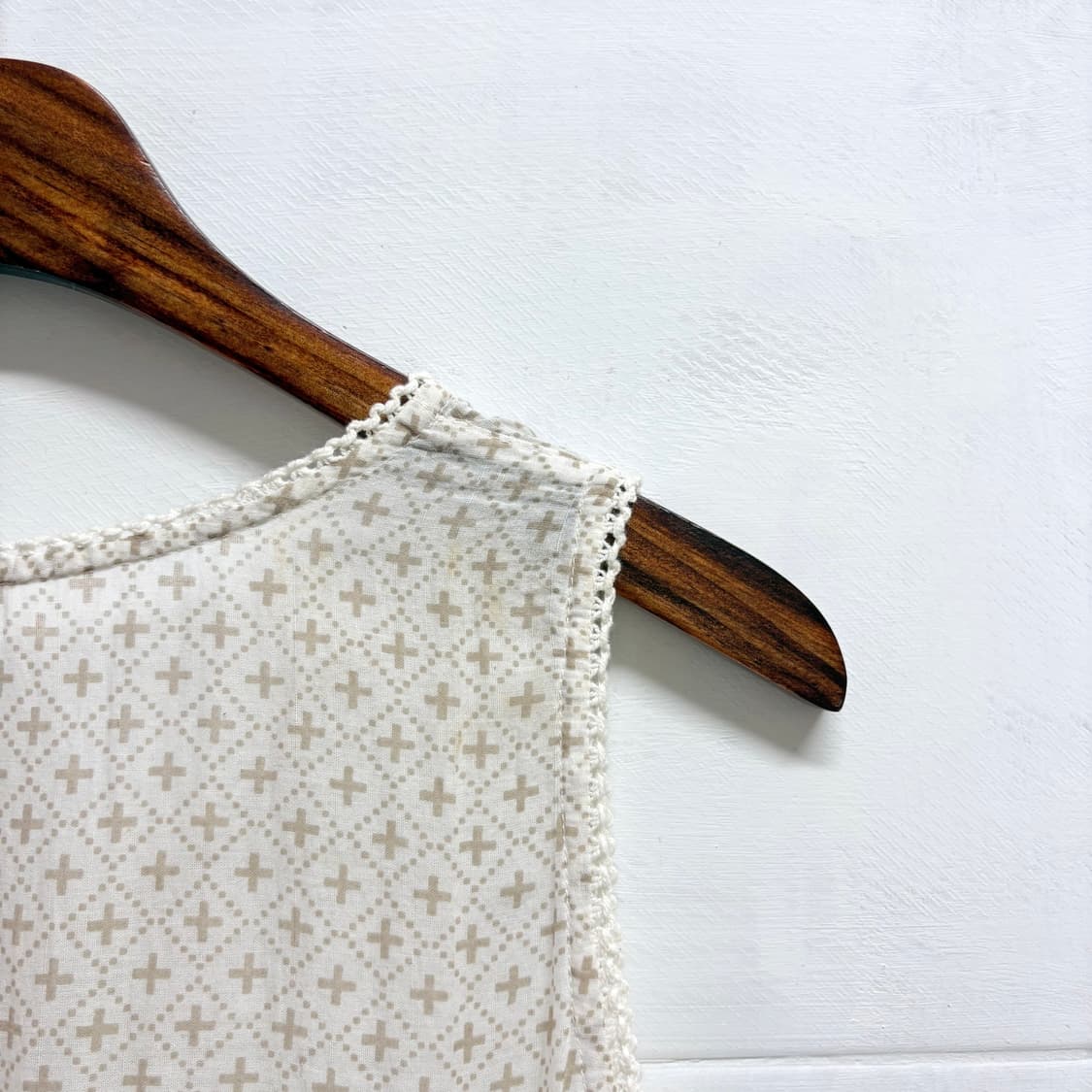 pyumosso 에스닉 히피 캉캉 블라우스 슬리브리스  JPN 상품이미지8