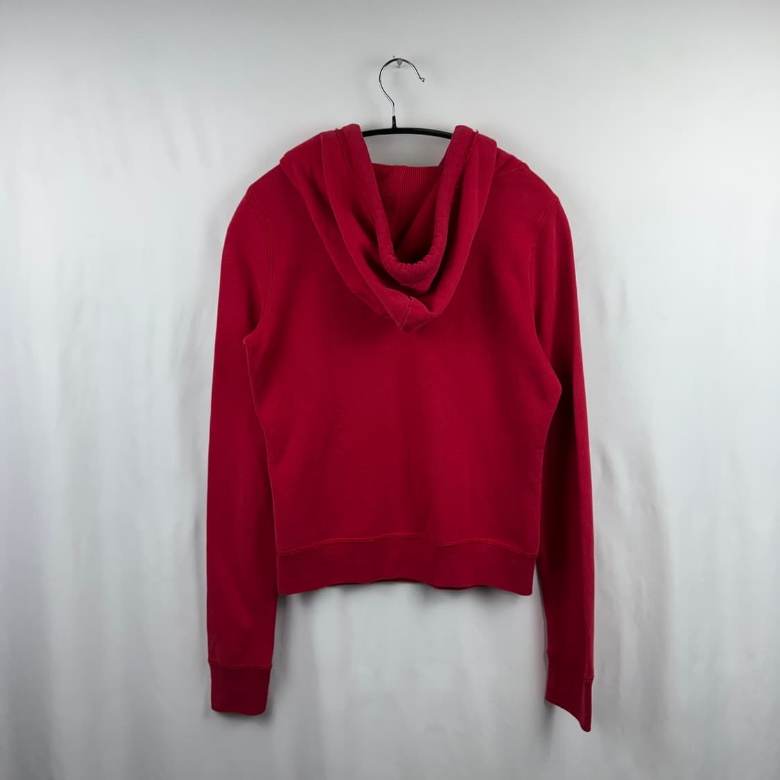(XS) 홀리스터 우먼스 패치로고 후드 티 레드 상품이미지6