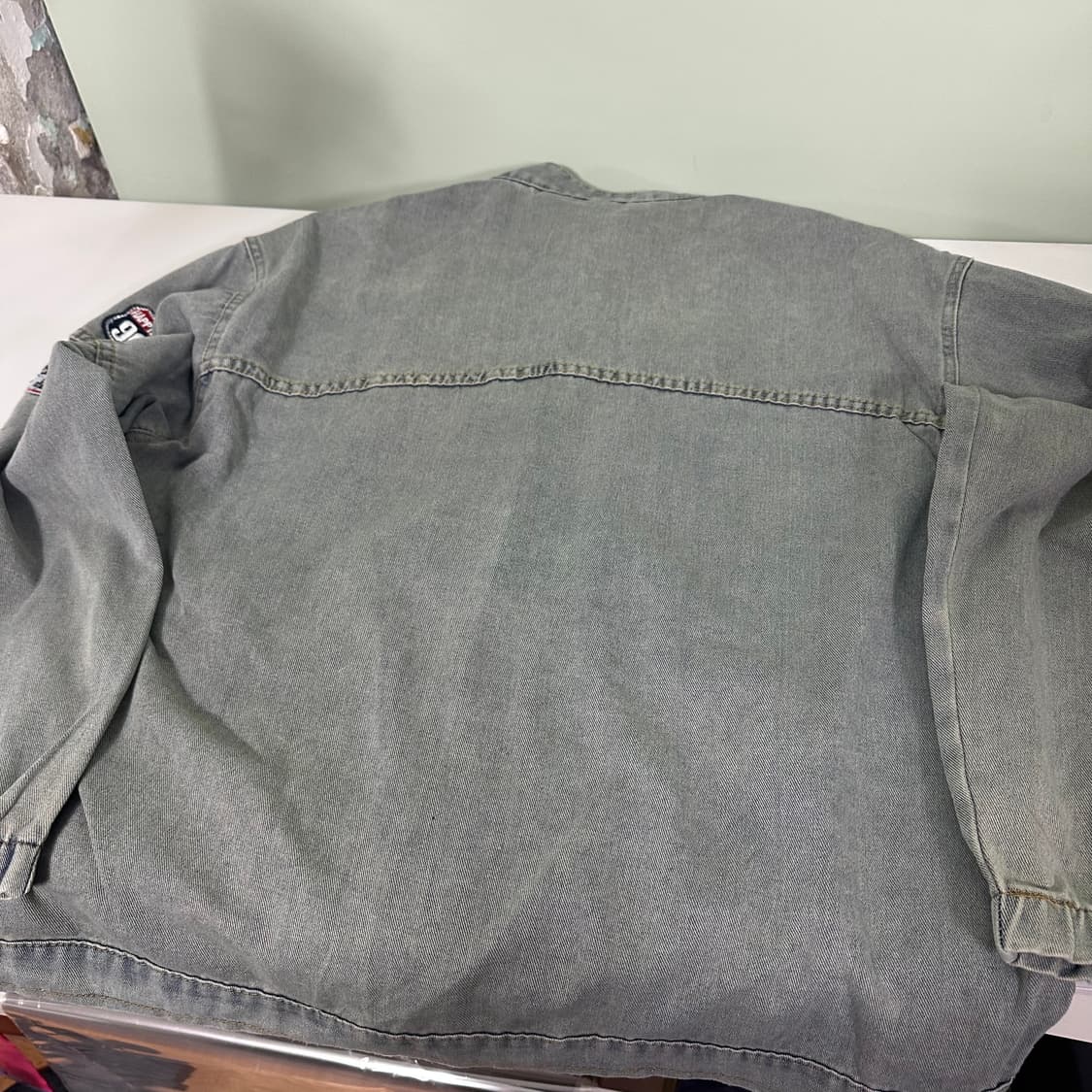 L VTG 연청 레이싱 데님자켓 상품이미지6