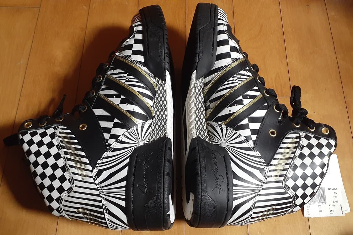 아디다스 제레미스캇 윙 체커보드 260-새상품  상품이미지6