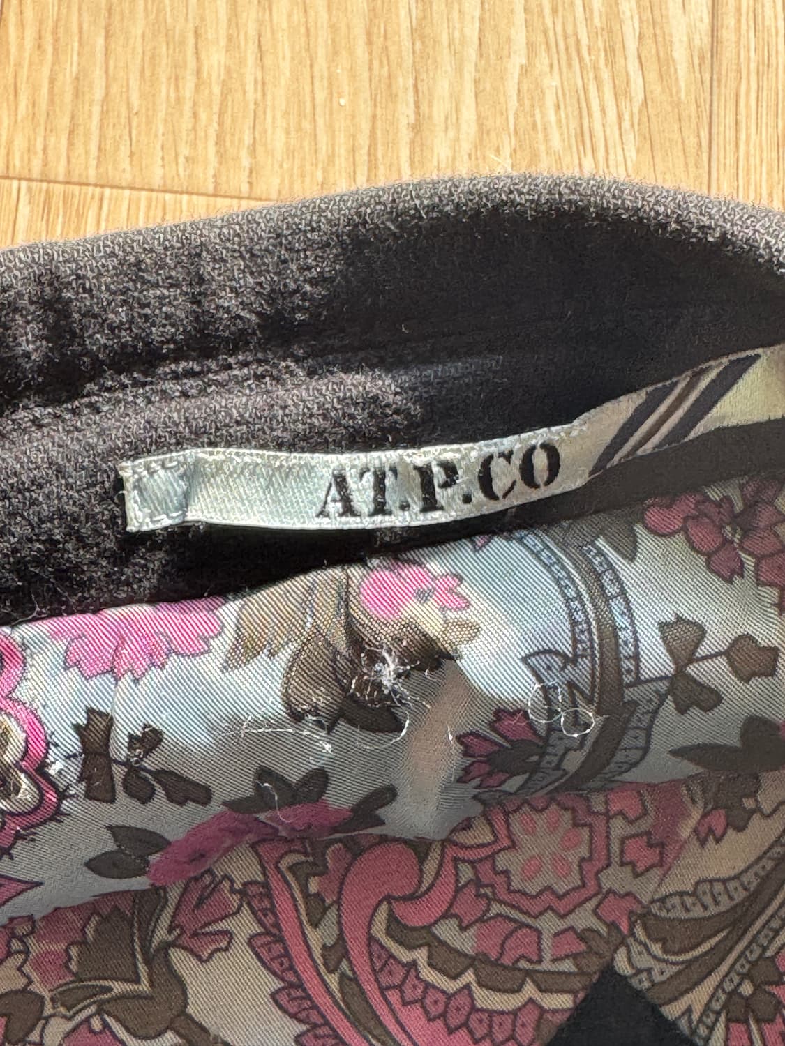 AT.P.CO 코튼 블레이저 상품이미지3