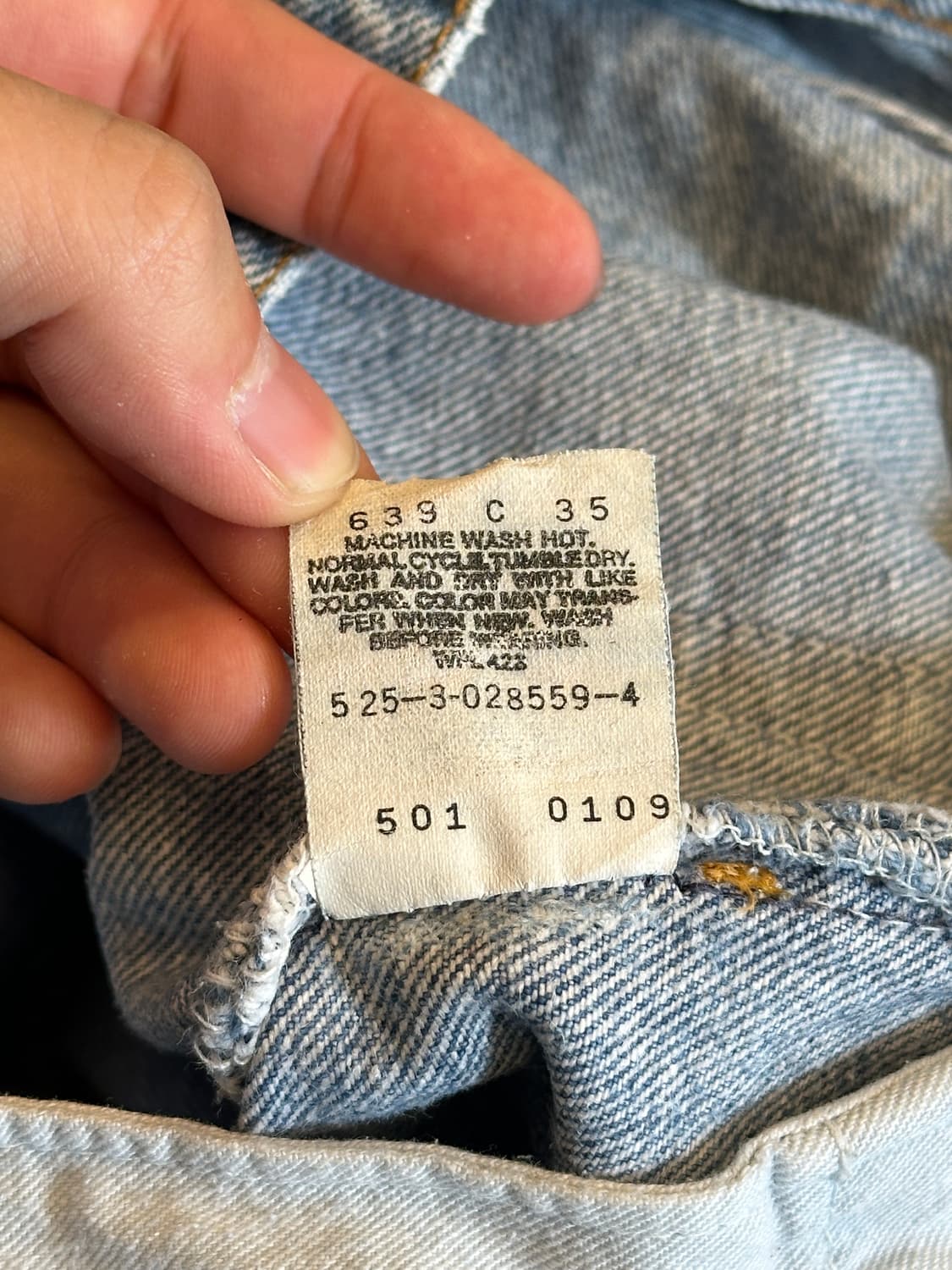 80s USA 리바이스 501 W34 L32 상품이미지5
