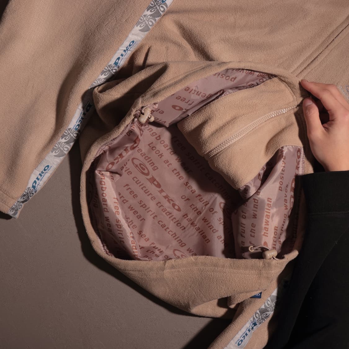 90s PIKO 후리스 자켓 상품이미지4