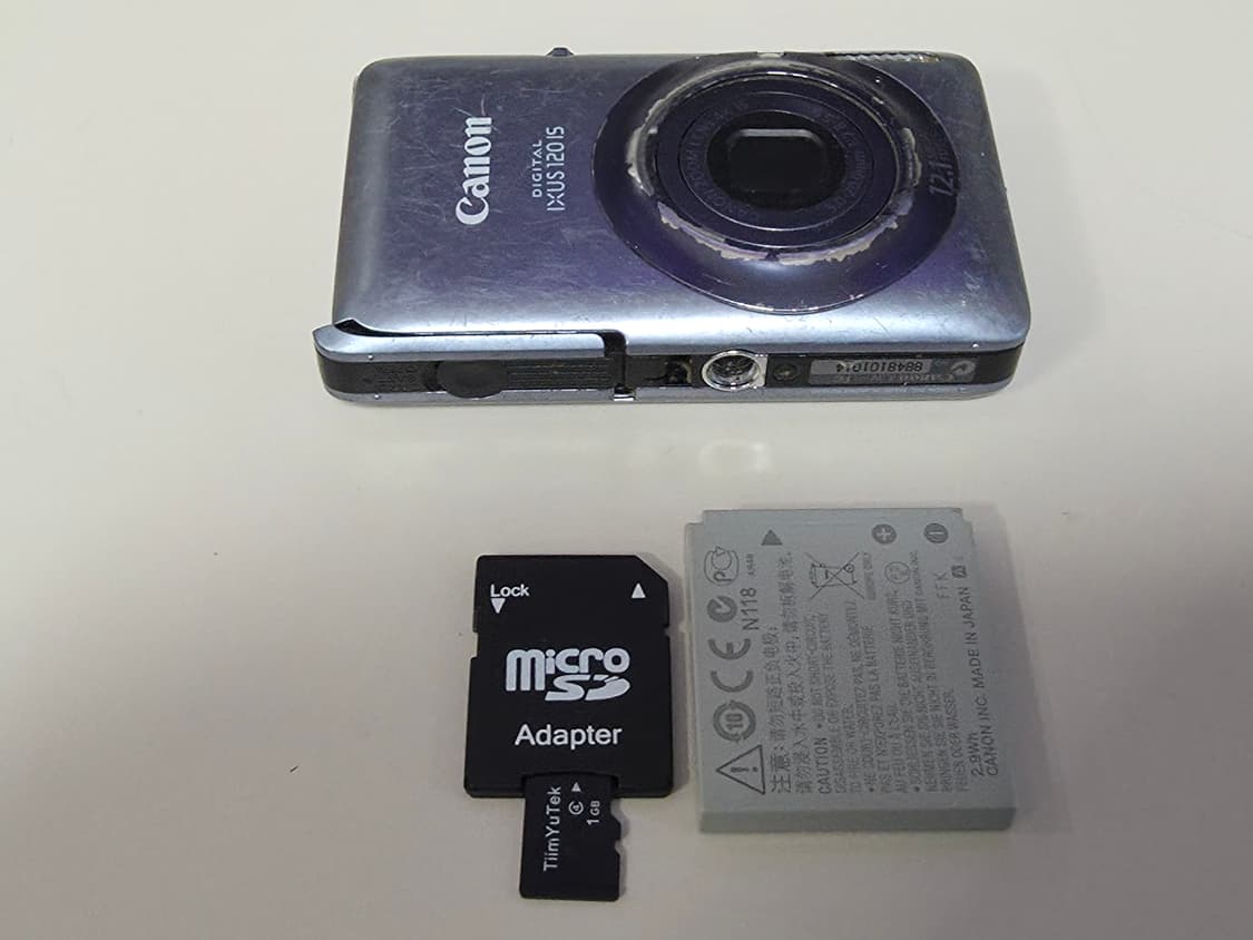 캐논 익서스 120is 빈티지 디지털카메라 상품이미지8