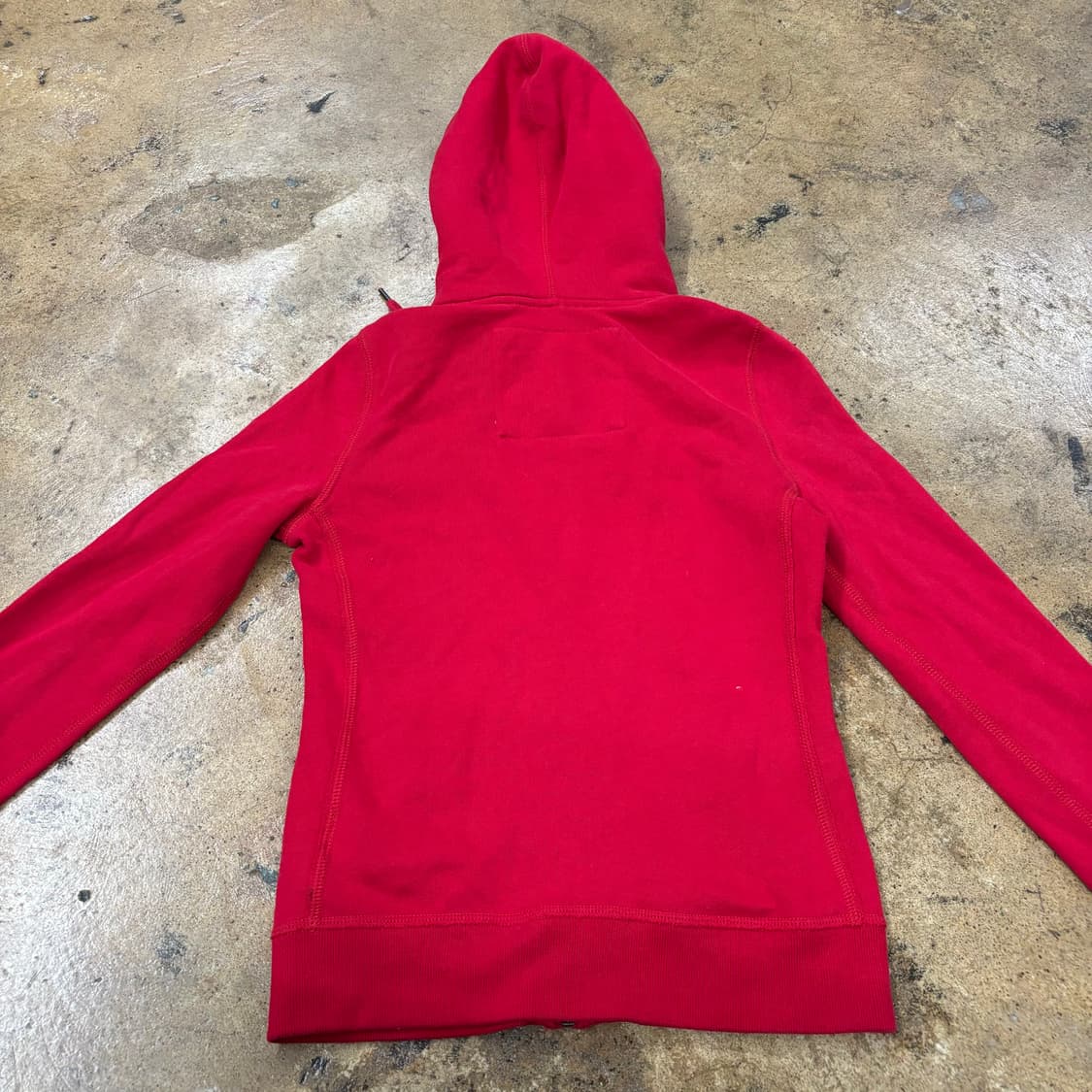 아베크롬비 레드 딱붙 후드집업 상품이미지4