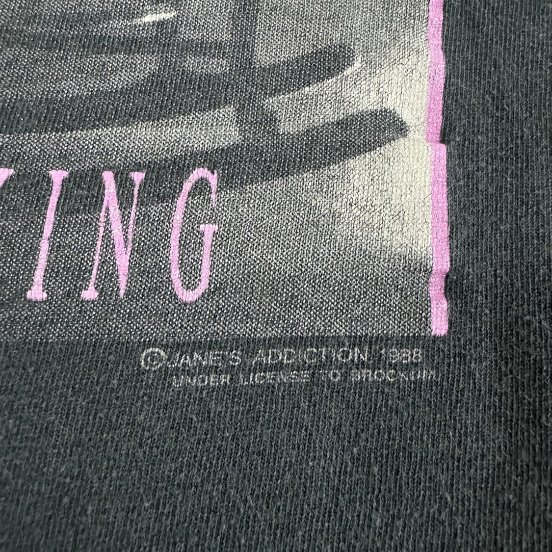 빈티지 80s Janes Addiction 제인스 어딕션 티셔츠 상품이미지5