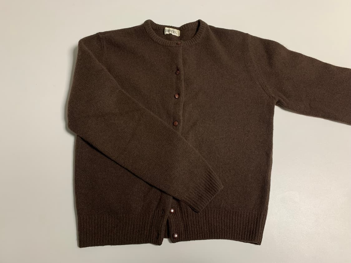 빈티지 브라운 가디건 상품이미지1