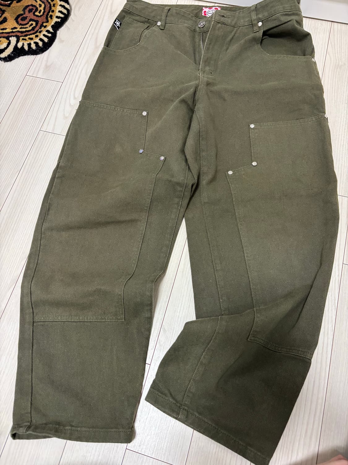 starteam 더블니 팬츠 카키 32 상품이미지3