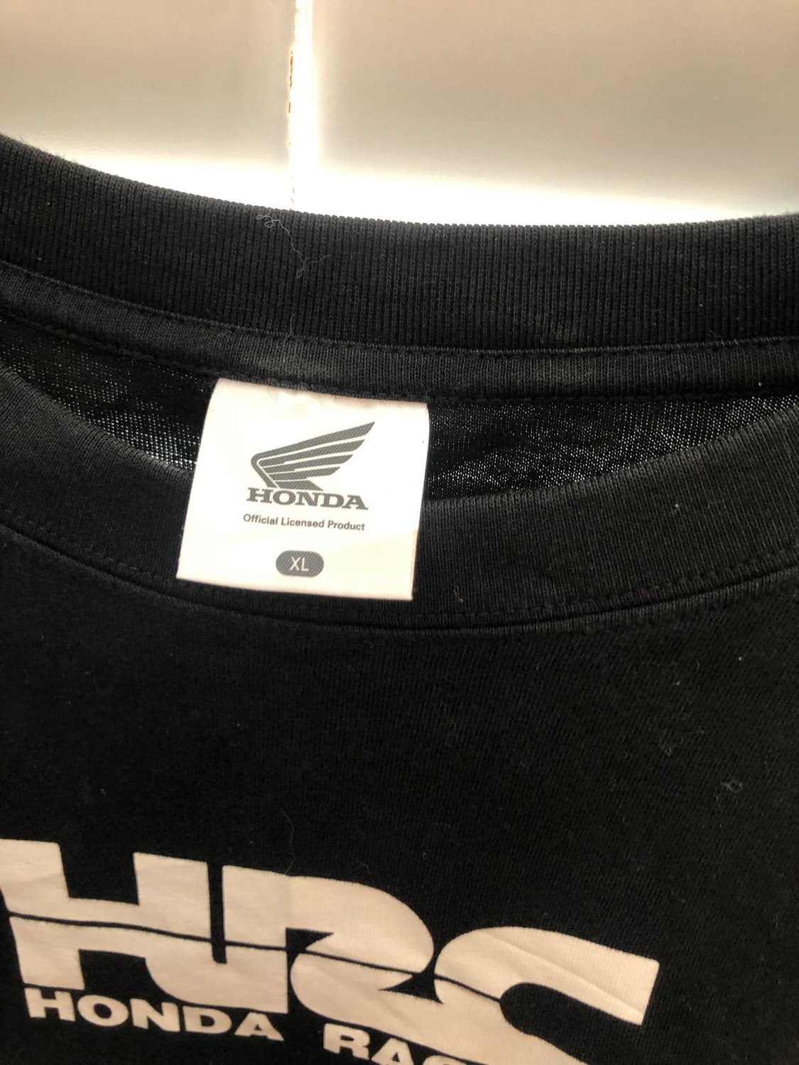 혼다 HRC 레이싱 블랙XL 박시티 상품이미지4
