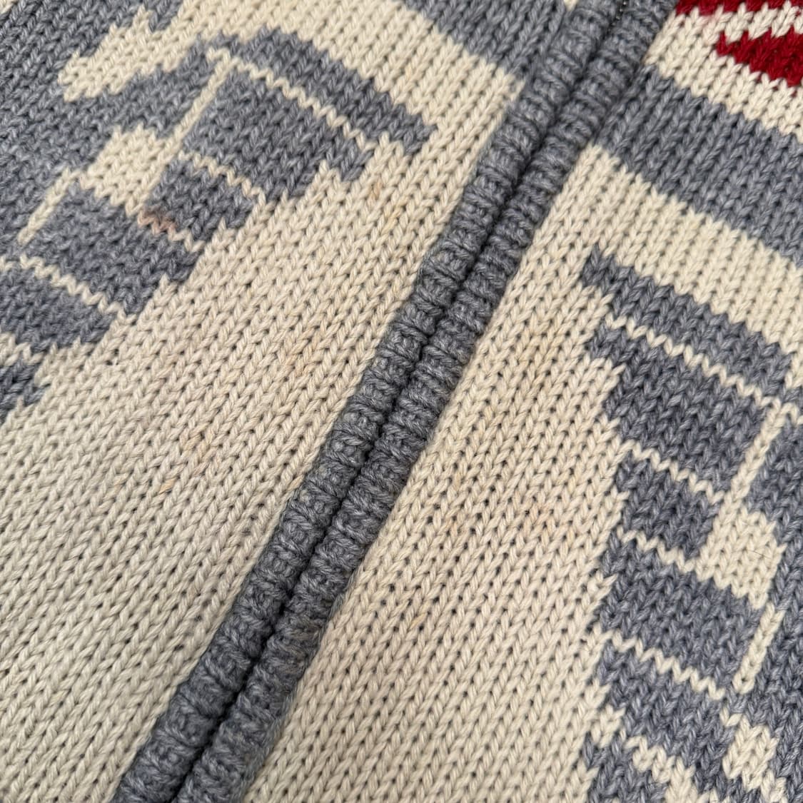 빈티지 울혼방 코위찬 집업 [ 110 ] 상품이미지6