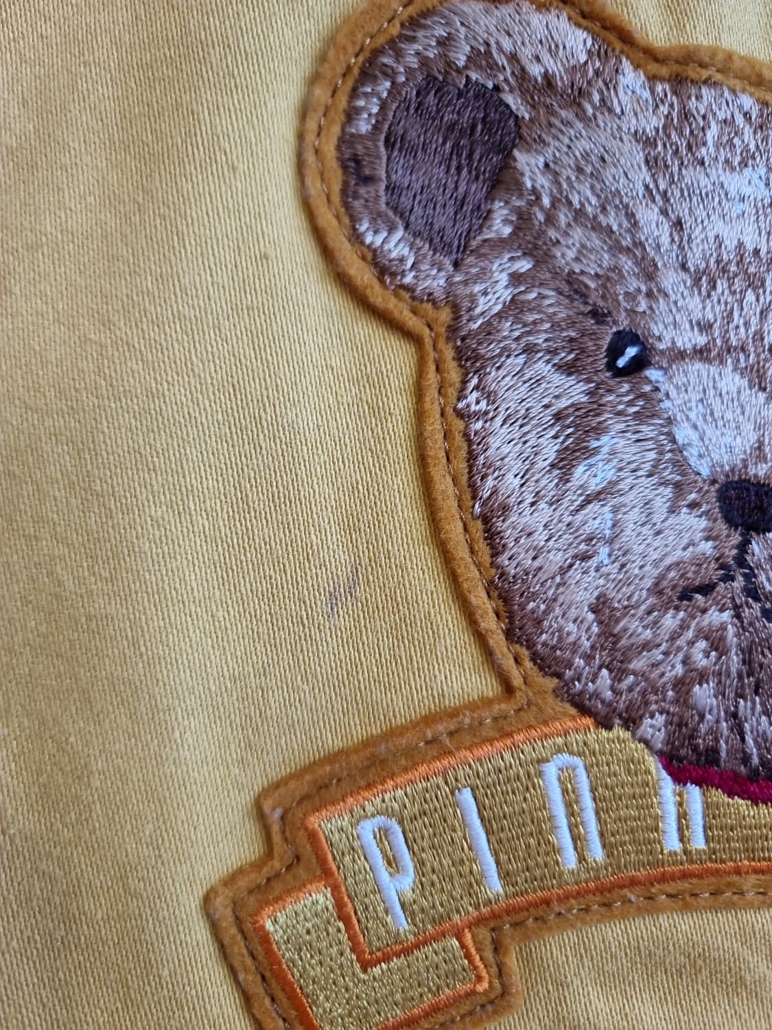 핑크하우스 곰돌이 자켓 머스타드 컬러 상품이미지9