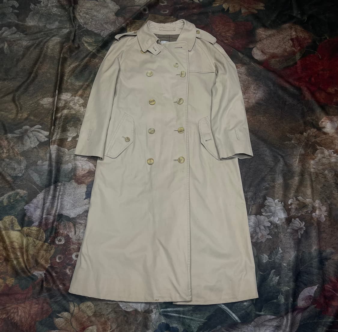 버버리 캐주얼 베이지트렌치코트 Free 상품이미지1