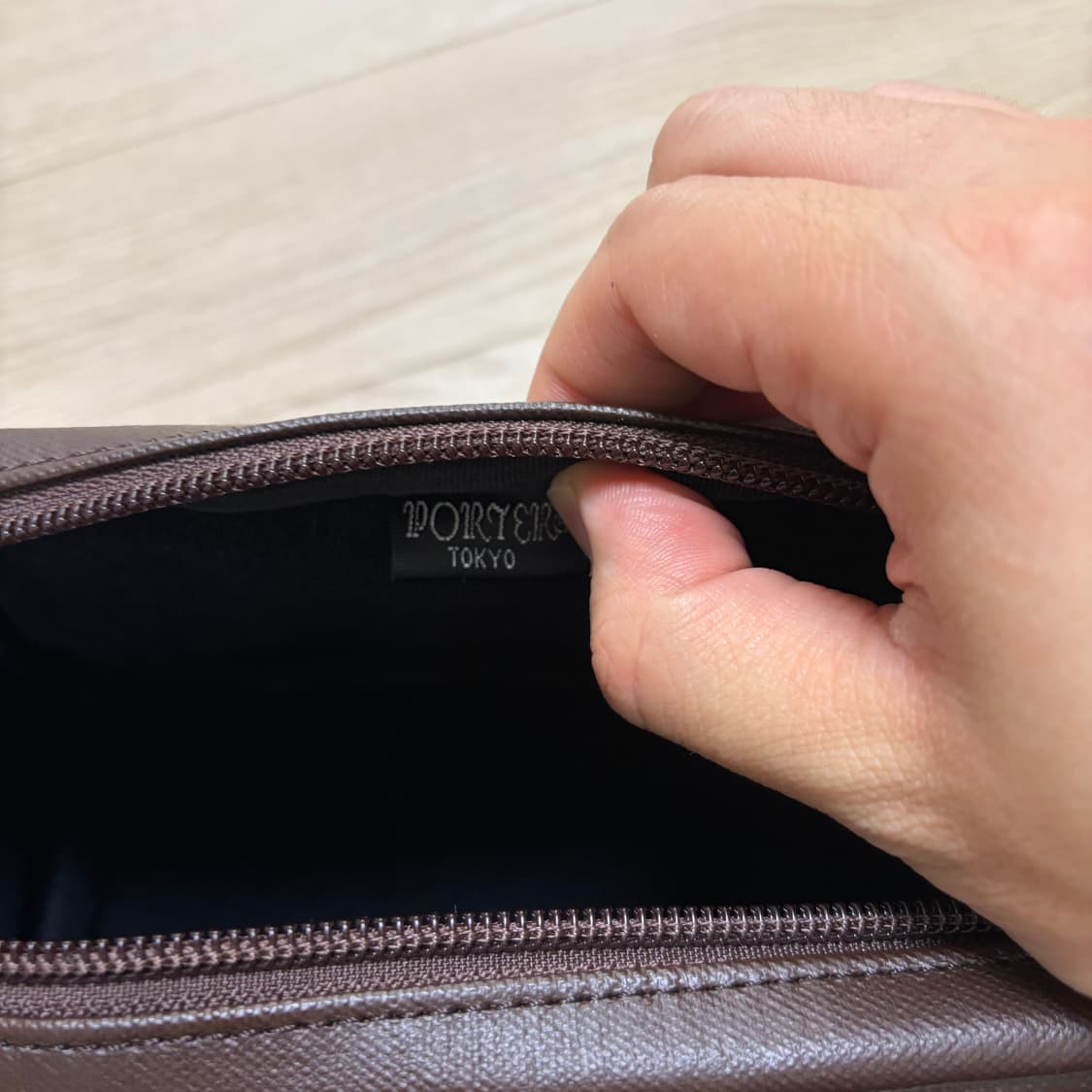  요시다포터 porter 카메라백 프리스타일 브라운 (미사용에 가까움) 상품이미지5