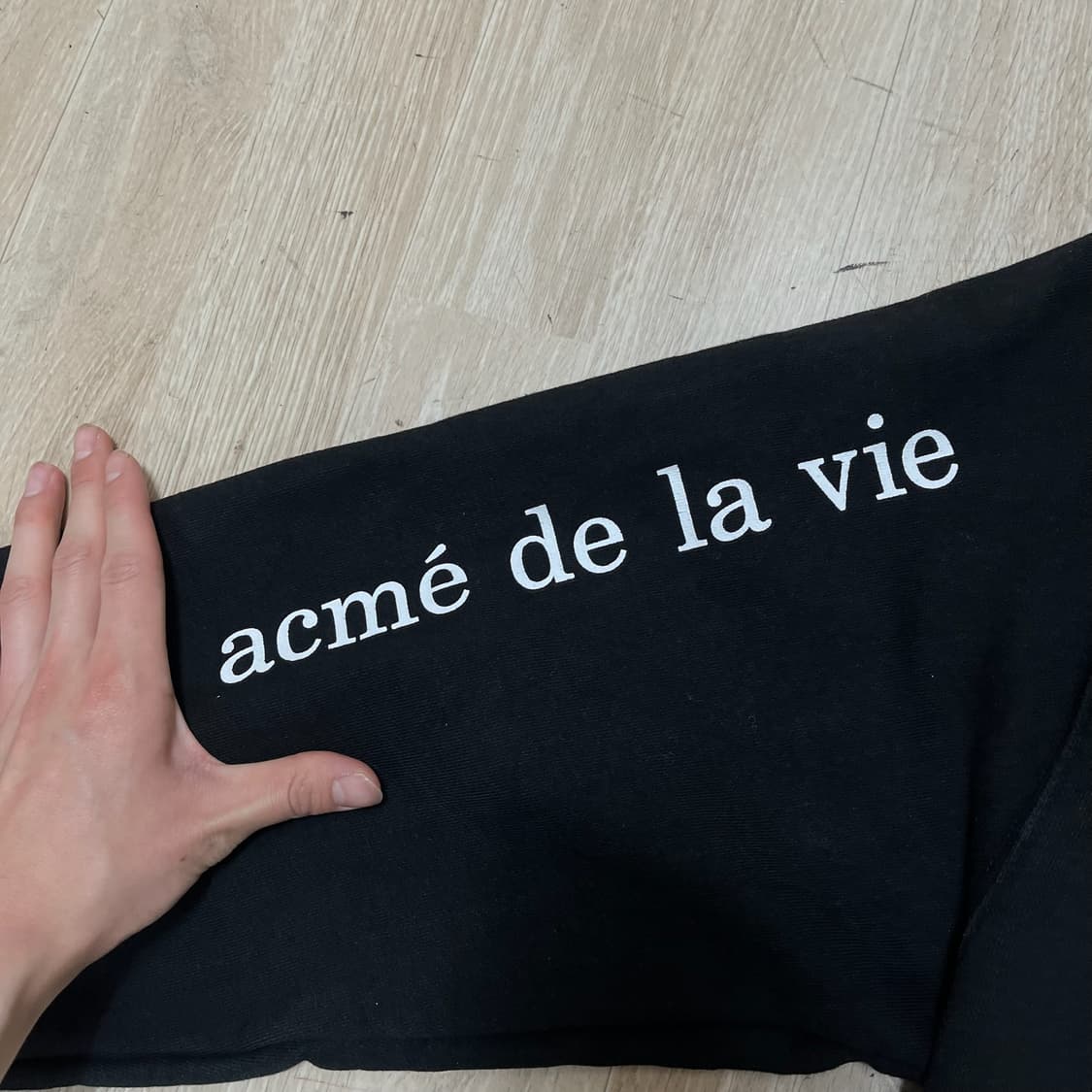 아크메드라비 도넛 빅로고 후드티 1사이즈  상품이미지4