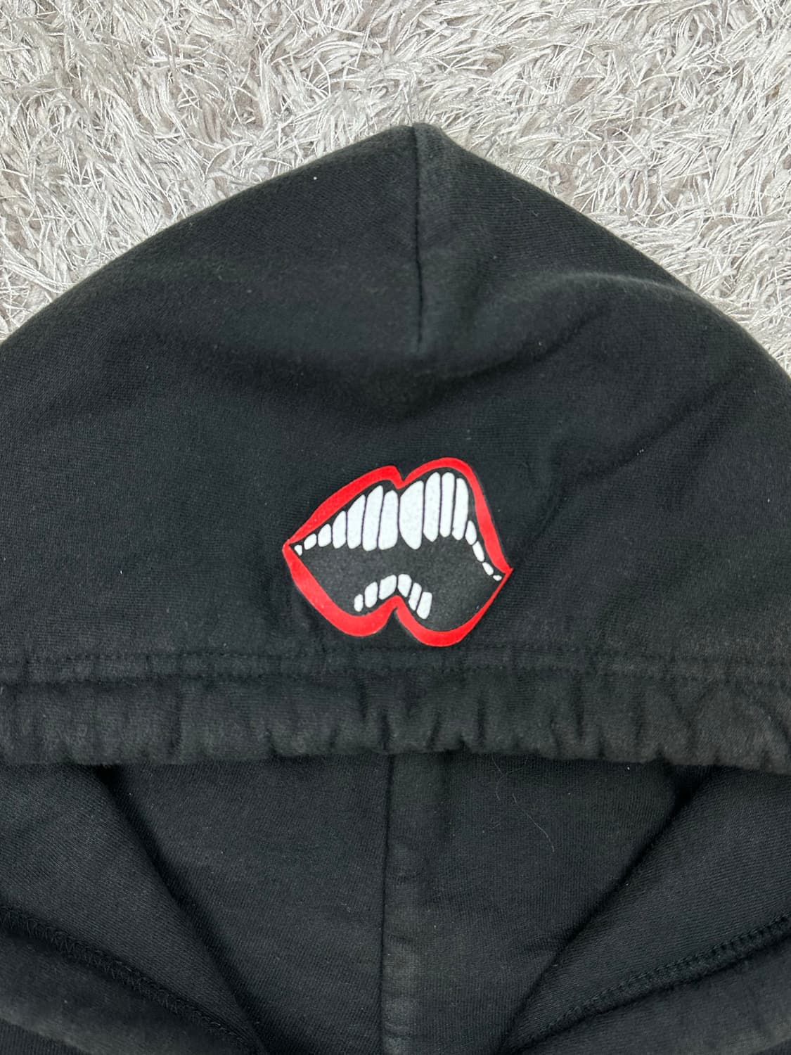 [XL] 정품 크롬하츠 매티보이 홀스슈 후드 블랙 상품이미지4