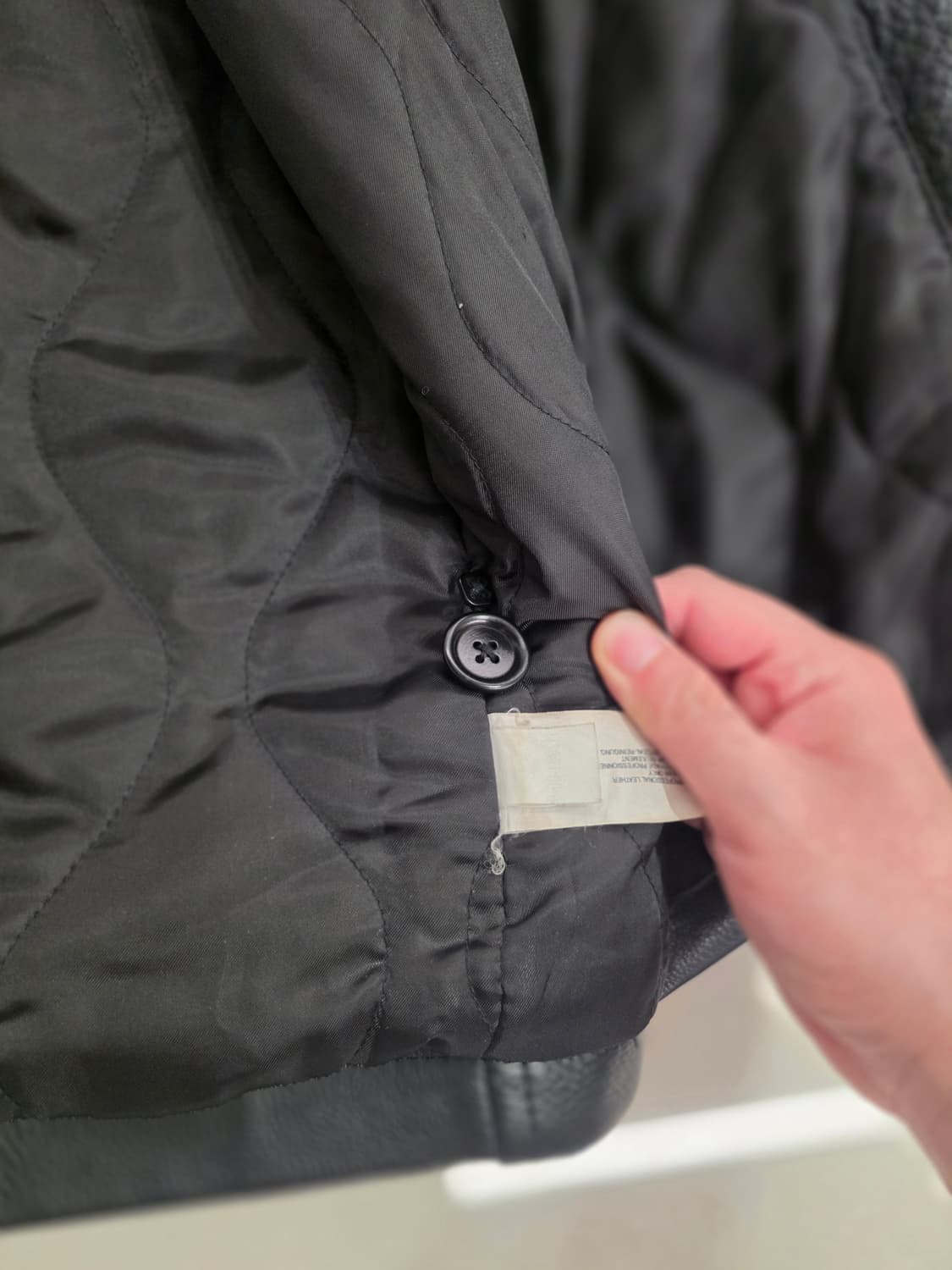 올드 갭 레더 카코트 S 상품이미지4