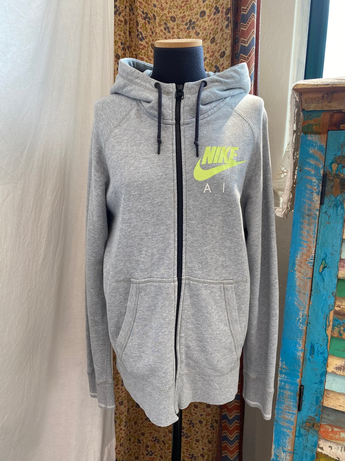 NIKE 그레이 후드집업자켓(MEN L) 상품이미지9